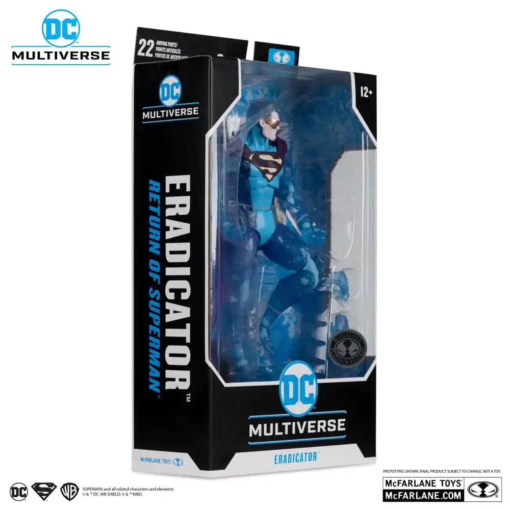 Return of Superman DC Multiverse Akcijska figura Eradicator (Platinum Edition) 18 cm fotografija izdelka