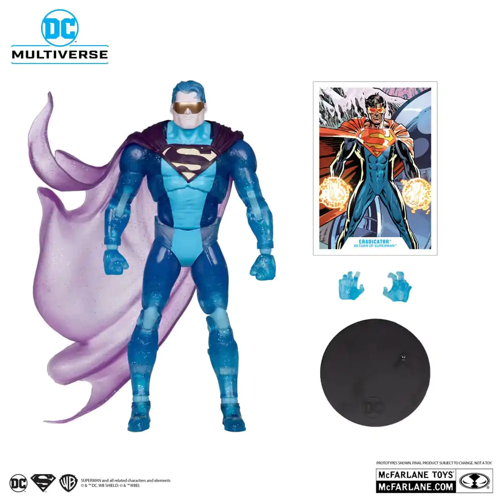 Return of Superman DC Multiverse Akcijska figura Eradicator (Platinum Edition) 18 cm fotografija izdelka