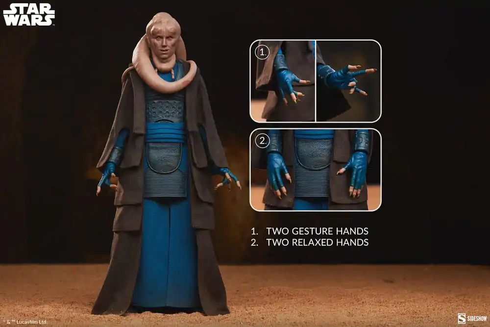 Return of the Jedi Akcijska figura 1/6 Bib Fortuna 32 cm fotografija izdelka