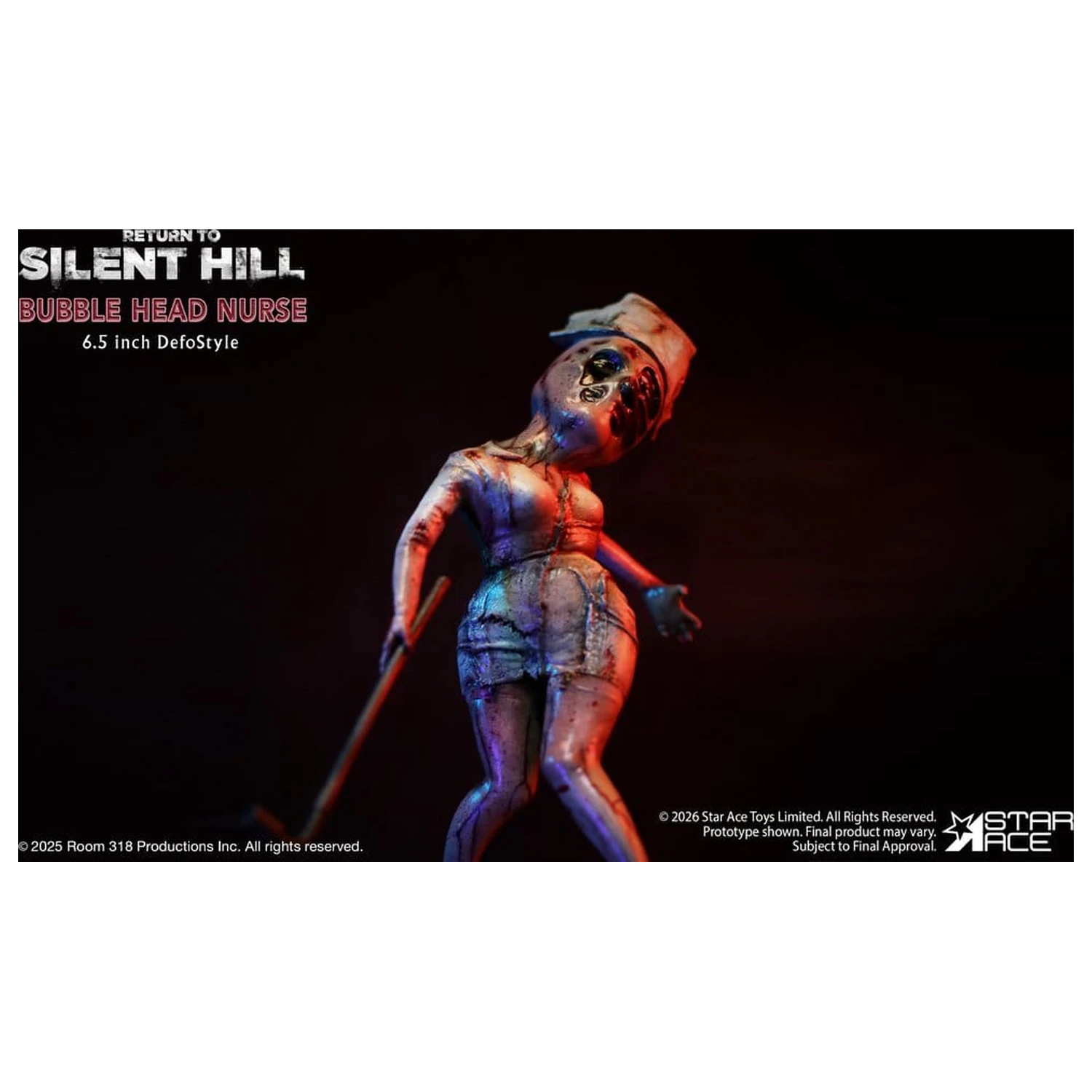 Return to Silent Hill (2026) DefoStyle figura Bubble Head Nurse 16.5 cm fotografija izdelka