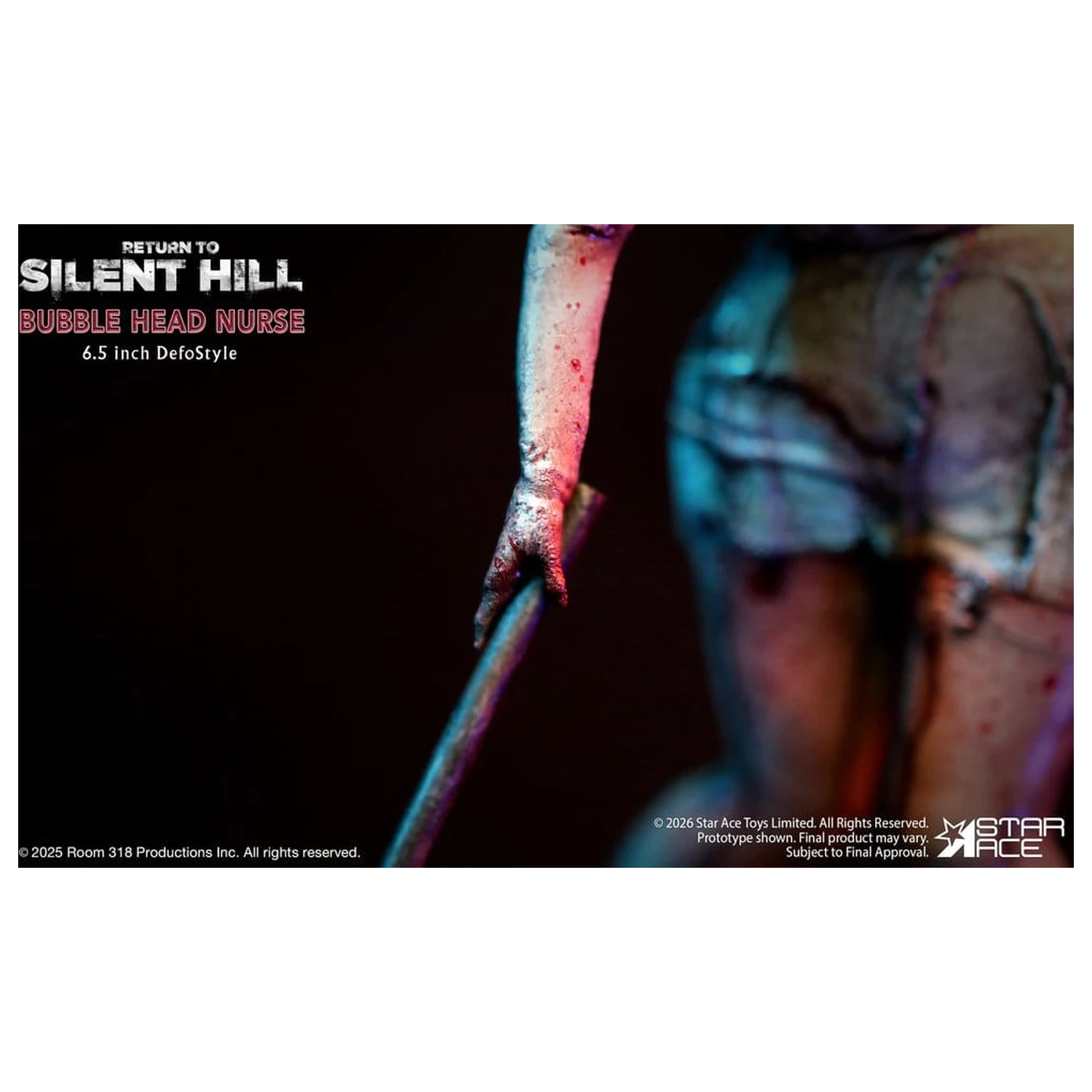 Return to Silent Hill (2026) DefoStyle figura Bubble Head Nurse 16.5 cm fotografija izdelka