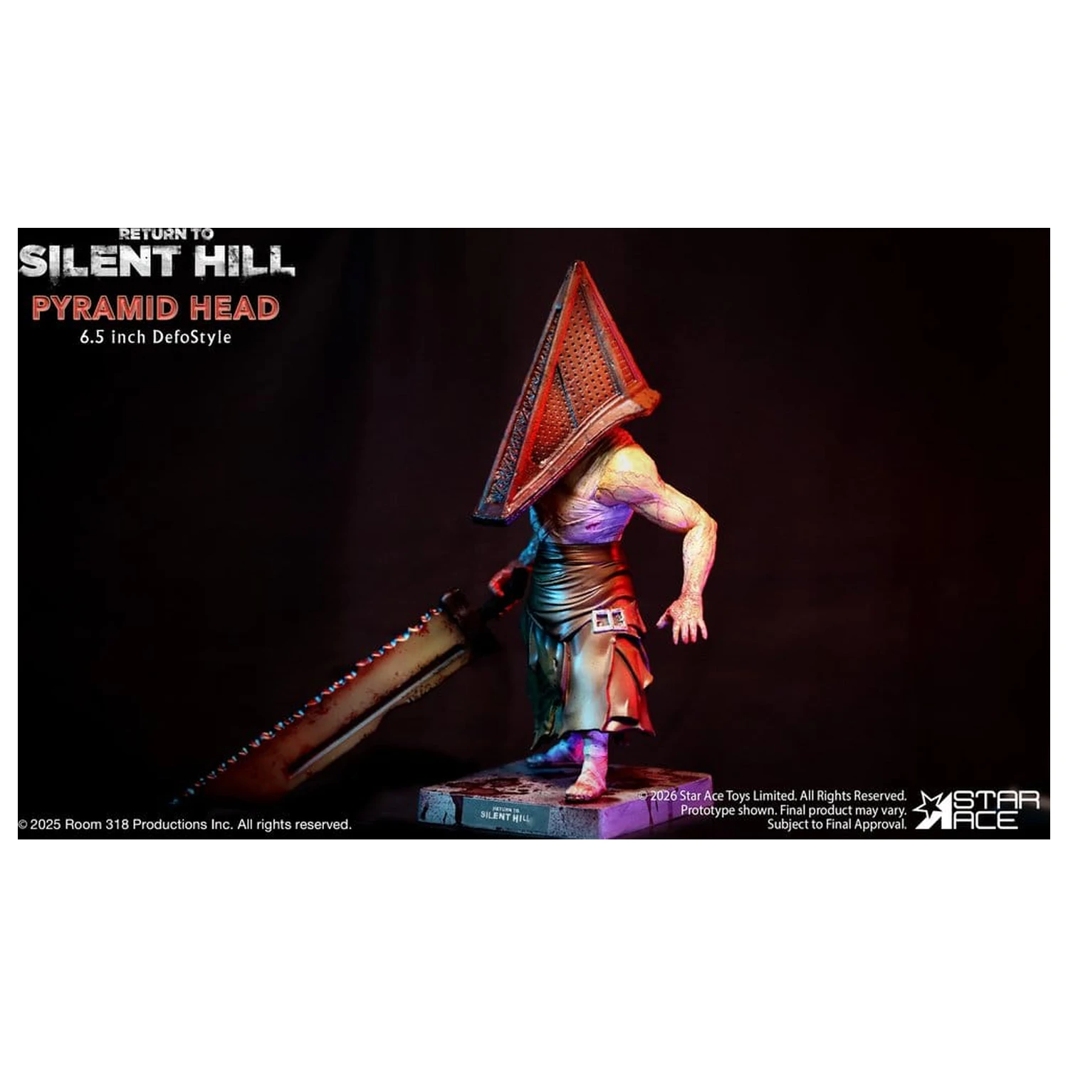 Return to Silent Hill (2026) DefoStyle figura Pyramid Head 20 cm fotografija izdelka