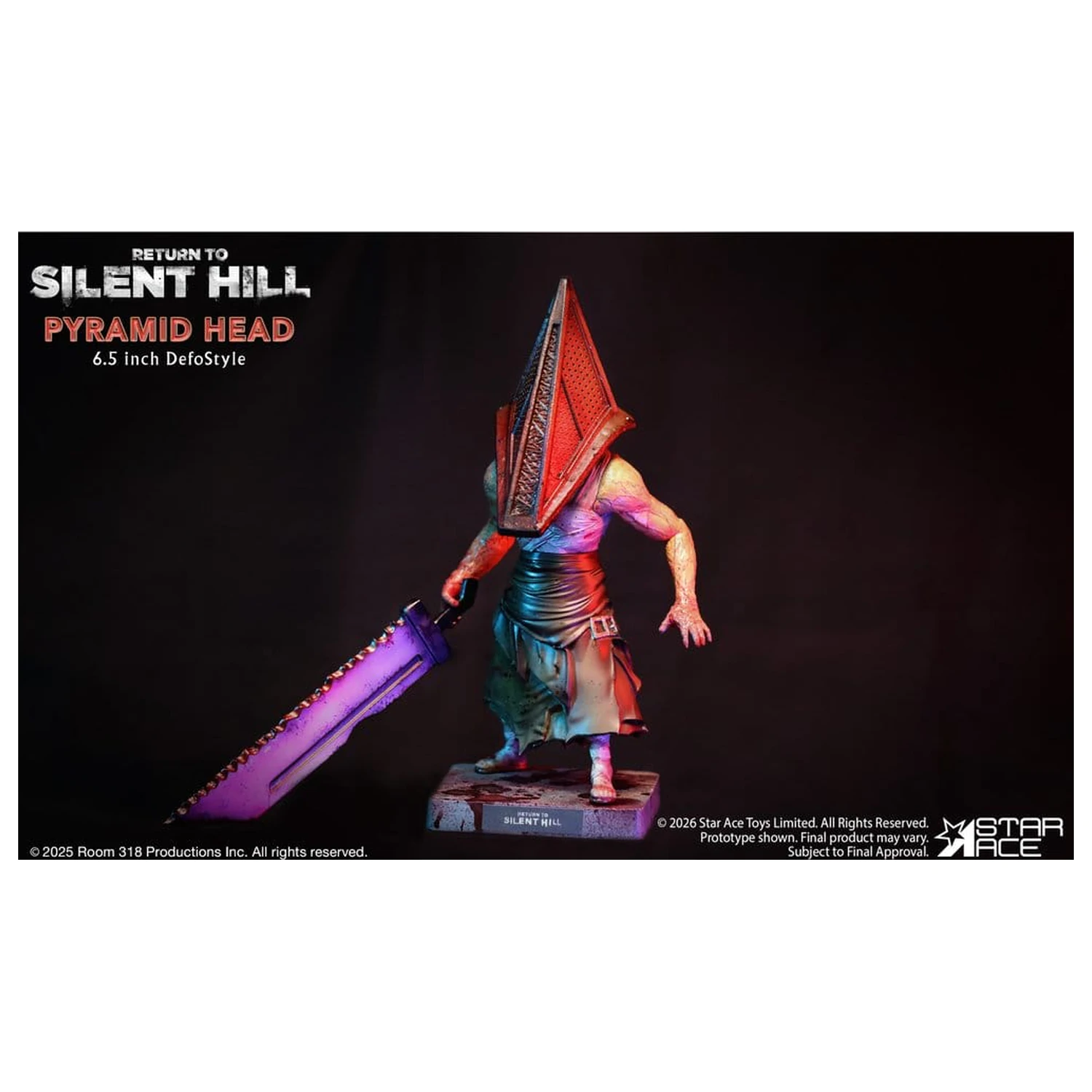 Return to Silent Hill (2026) DefoStyle figura Pyramid Head 20 cm fotografija izdelka