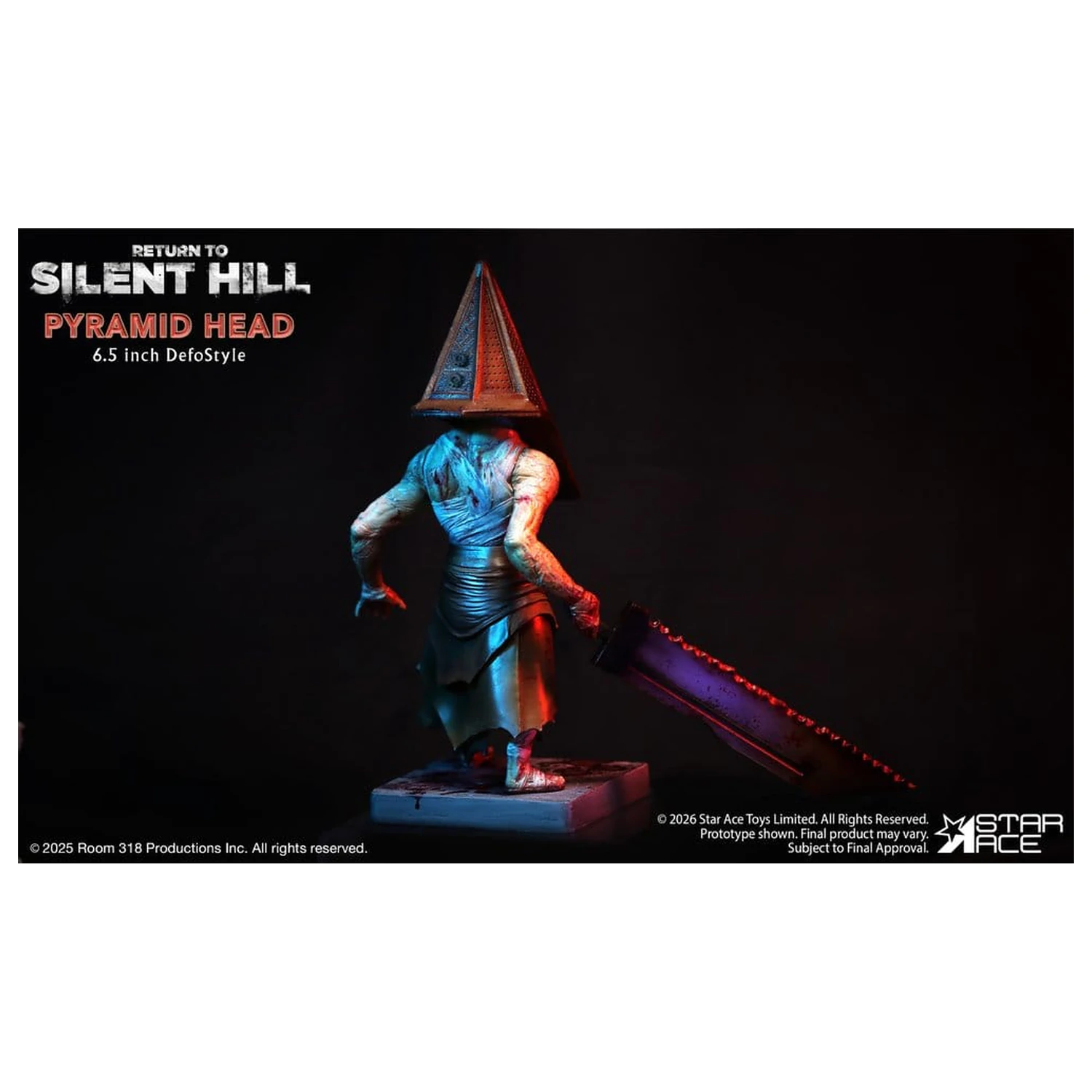 Return to Silent Hill (2026) DefoStyle figura Pyramid Head 20 cm fotografija izdelka