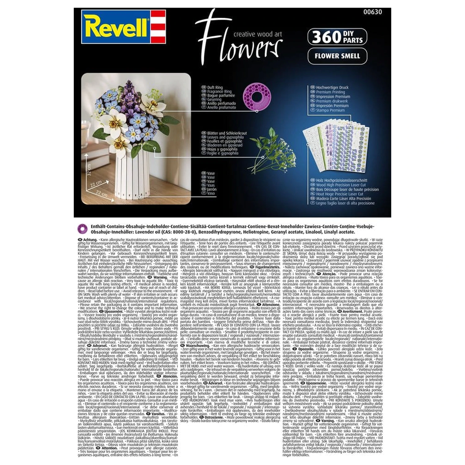 Revell Flowers Lesene rože Festival cvetenja 22 cm fotografija izdelka