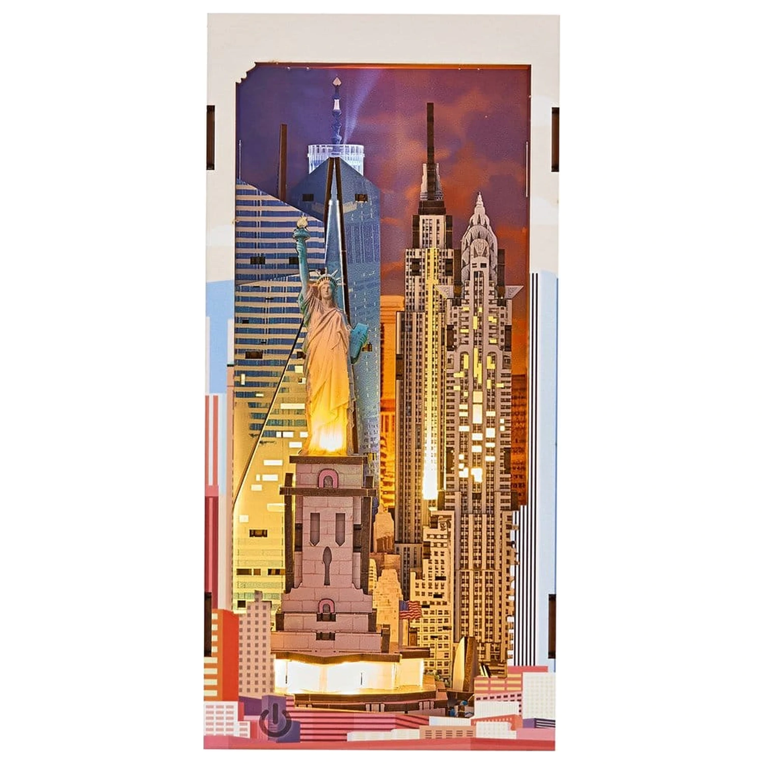 Revell Tiny Adventures Book Nook Mini Diorama New York 18 cm fotografija izdelka