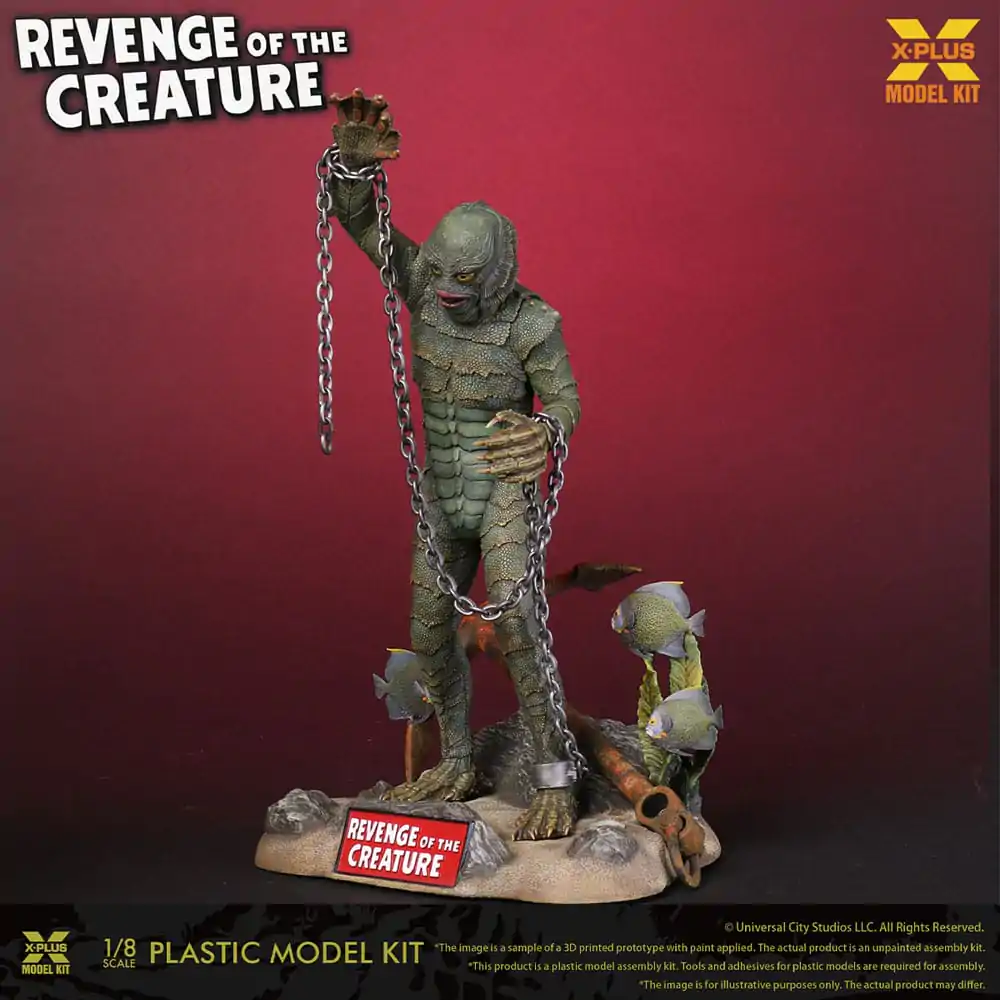 Revenge of the Creature Plastični model komplet 1/8 Creature 28 cm fotografija izdelka