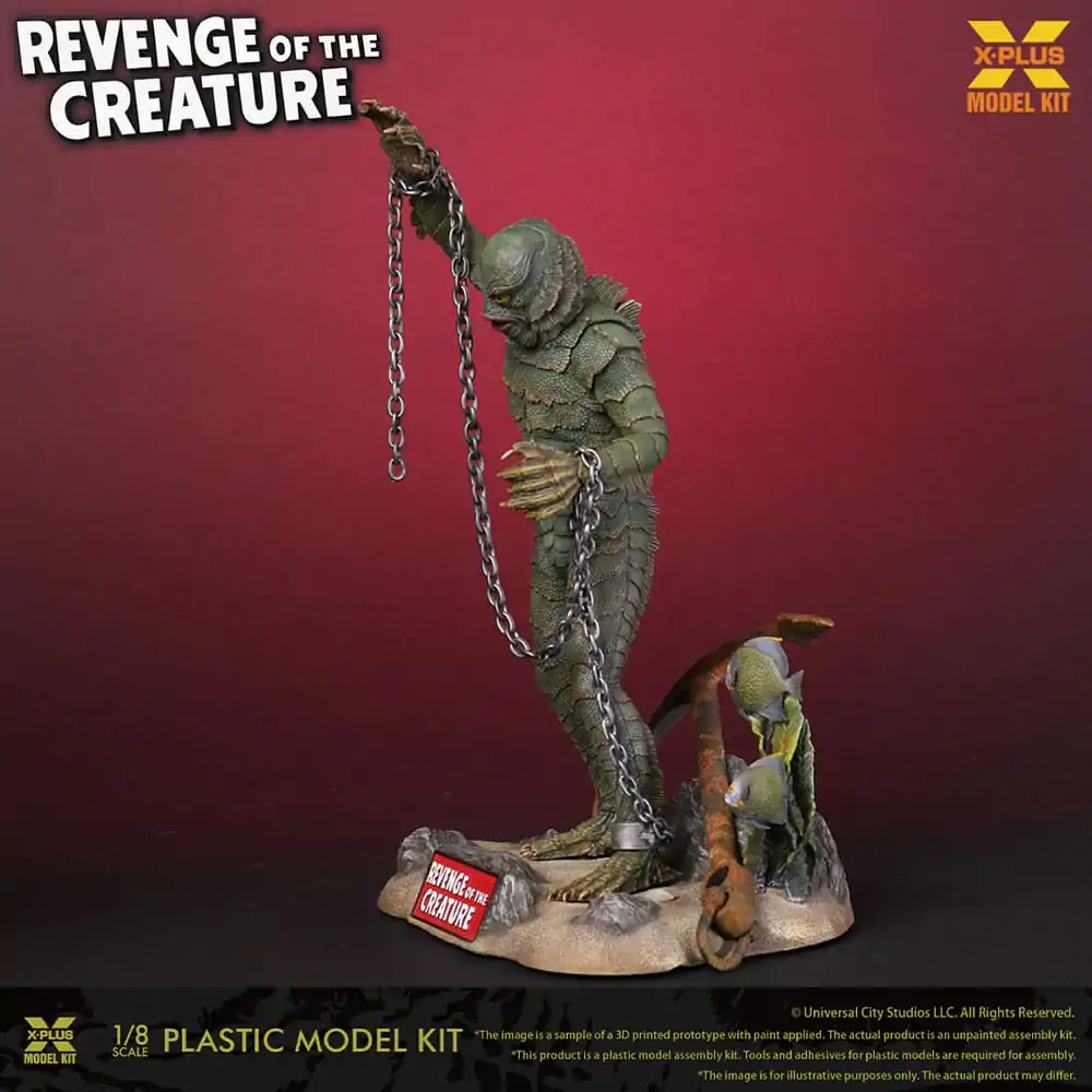 Revenge of the Creature Plastični model komplet 1/8 Creature 28 cm fotografija izdelka