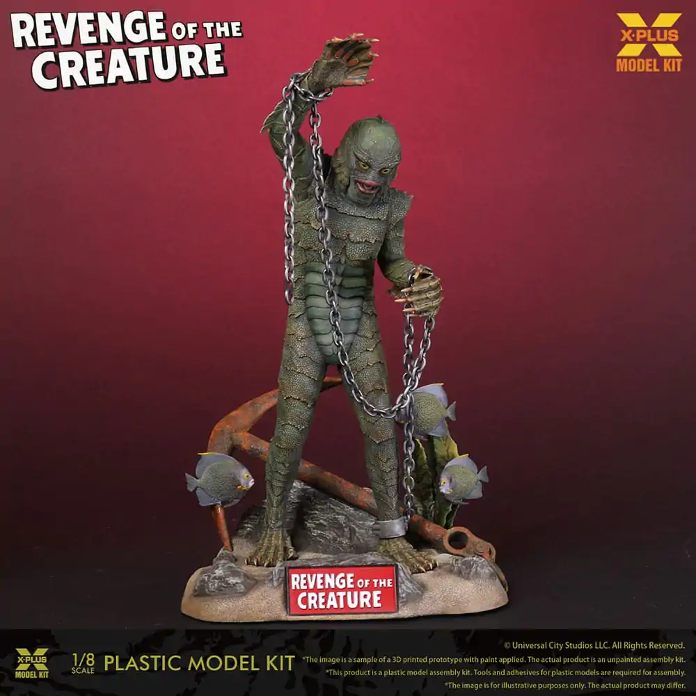 Revenge of the Creature Plastični model komplet 1/8 Creature 28 cm fotografija izdelka