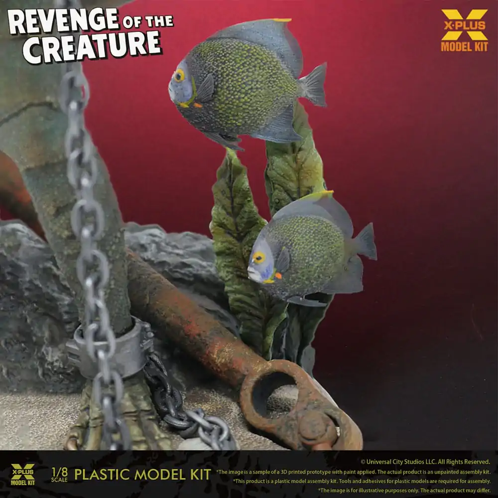 Revenge of the Creature Plastični model komplet 1/8 Creature 28 cm fotografija izdelka