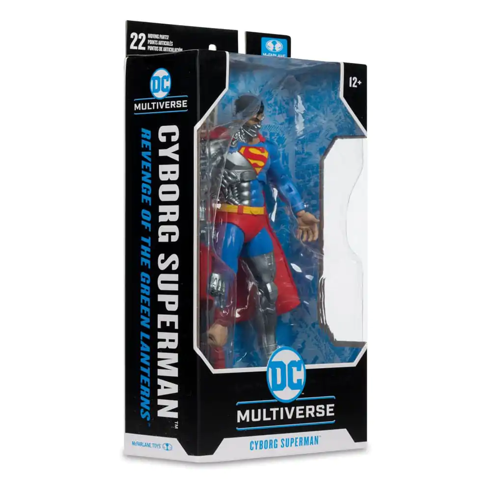 Revenge of the Green Lanterns DC Multiverse Figurica Cyborg Superman 18 cm fotografija izdelka