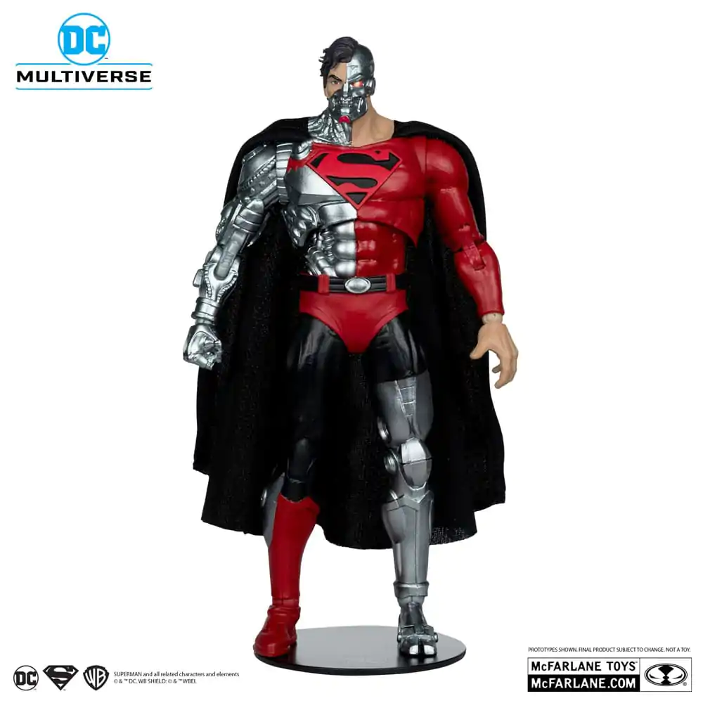 Revenge of the Green Lanterns DC Multiverse Akcijska figura Cyborg Superman (Gold Label) 18 cm fotografija izdelka