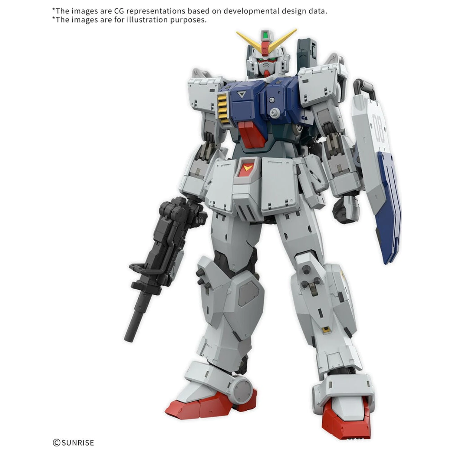 RG 1/144 Gundam Ground Type Mobilna obleka Gundam The 08th MS Team Komplet modela fotografija izdelka