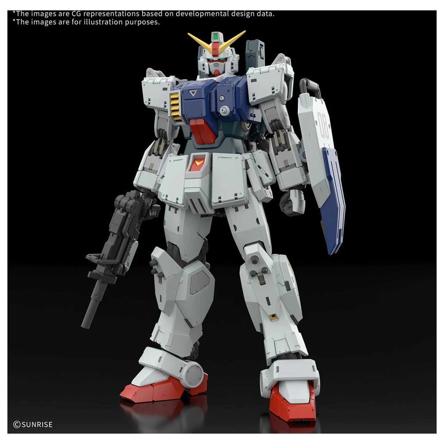 RG 1/144 Gundam Ground Type Mobilna obleka Gundam The 08th MS Team Komplet modela fotografija izdelka