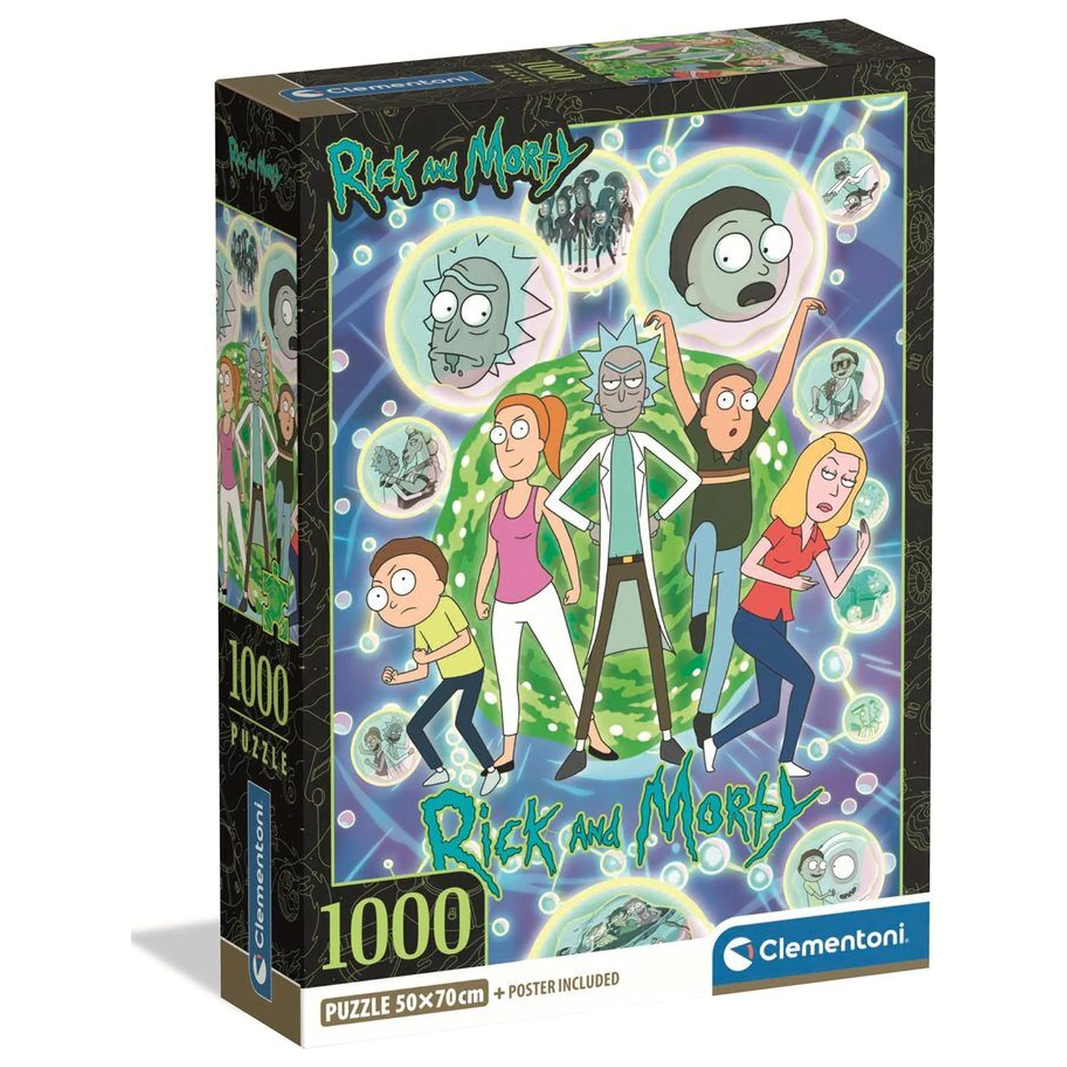 Rick and Morty 1 uganka 1000 kosov fotografija izdelka