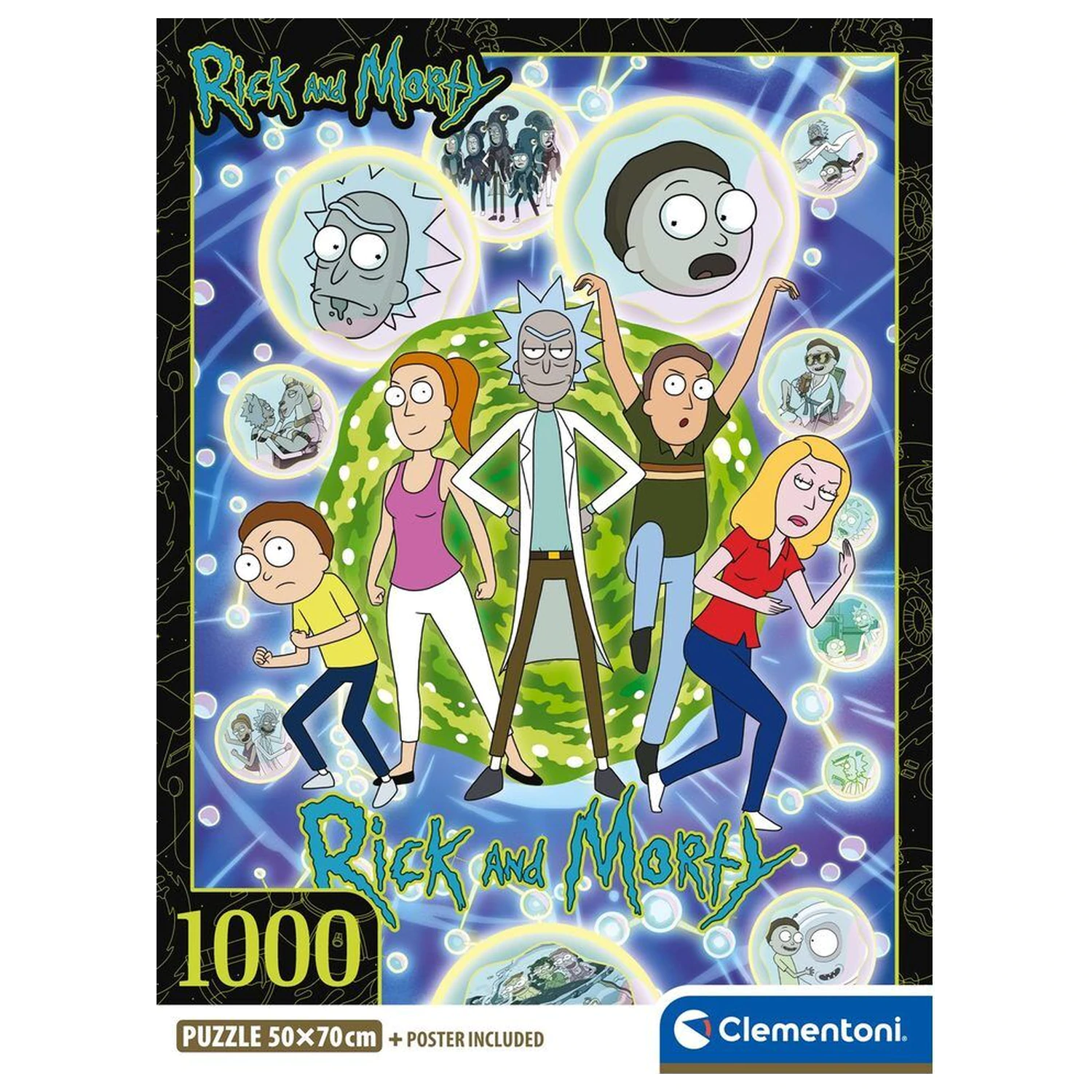 Rick and Morty 1 uganka 1000 kosov fotografija izdelka