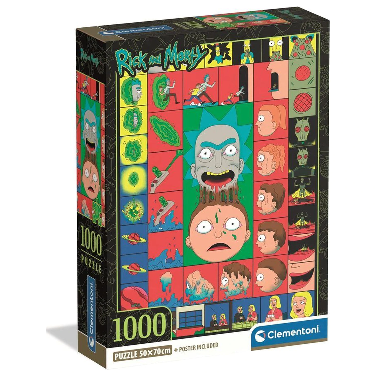 Rick and Morty 3 sestavljanka 1000 kosov fotografija izdelka