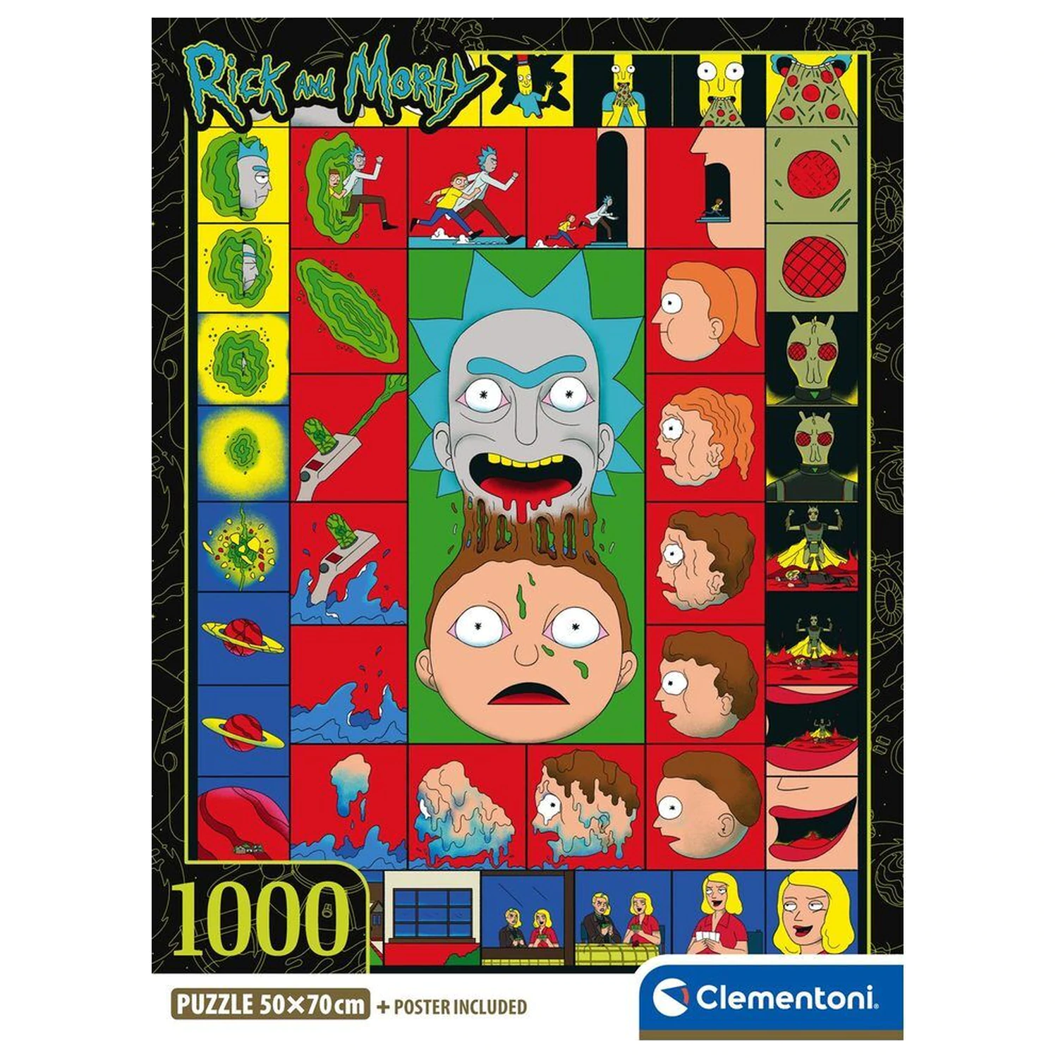 Rick and Morty 3 sestavljanka 1000 kosov fotografija izdelka