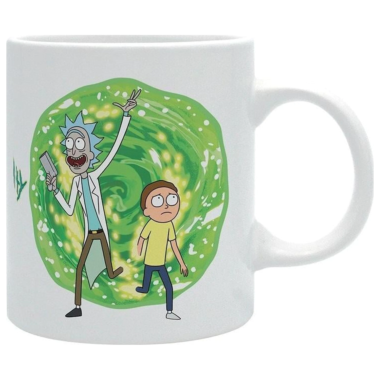 Rick and Morty Skodelica Portal Subli fotografija izdelka
