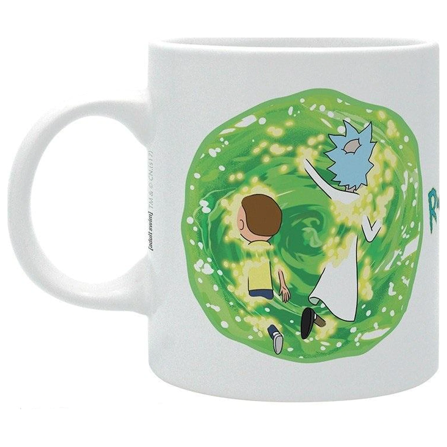 Rick and Morty Skodelica Portal Subli fotografija izdelka