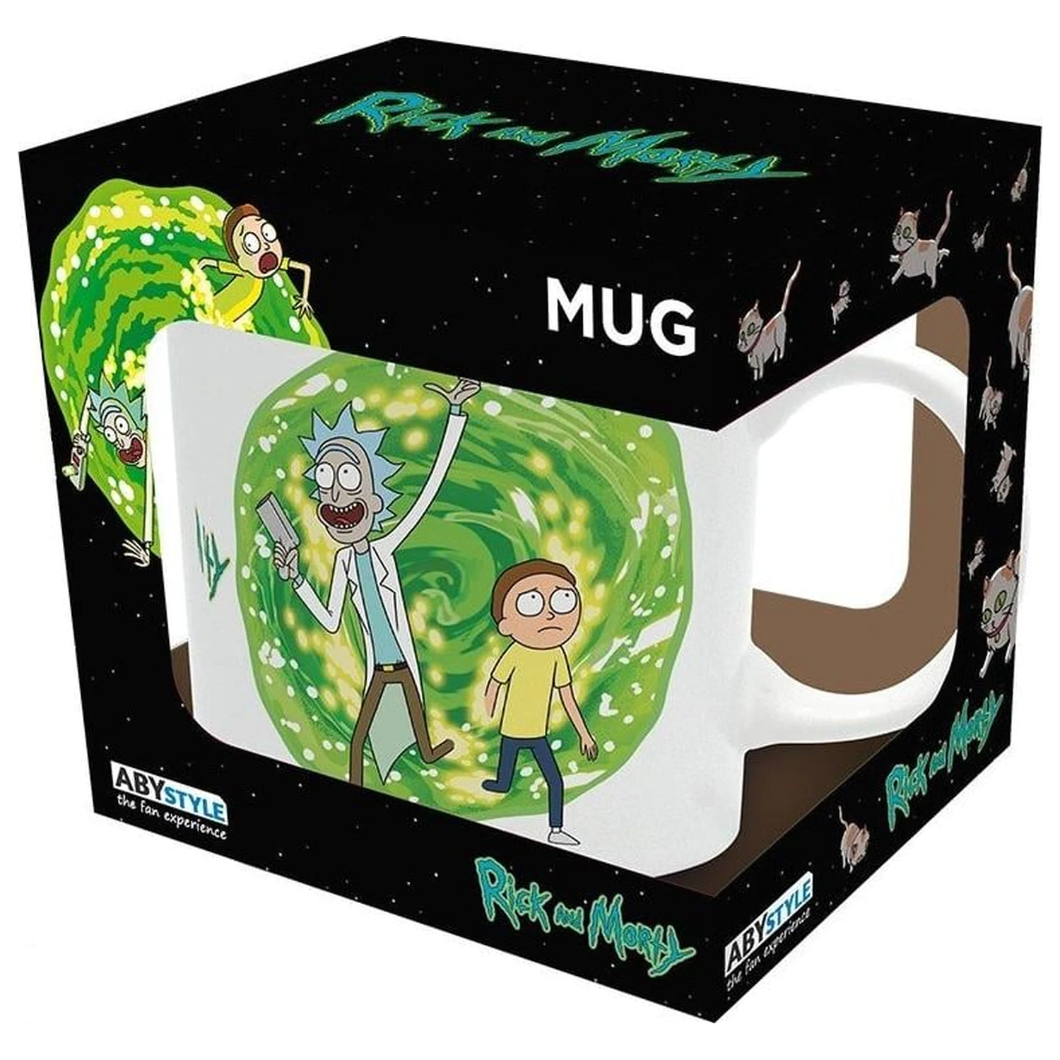 Rick and Morty Skodelica Portal Subli fotografija izdelka