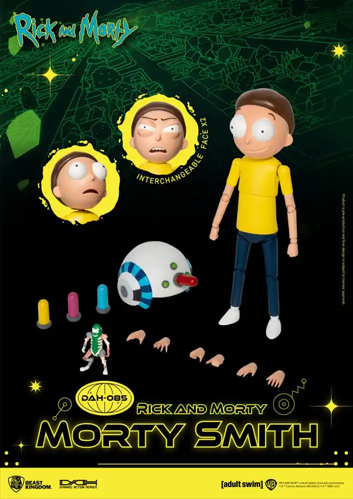 Rick and Morty Dynamic 8ction Heroes akcijska figura 1/9 Morty Smith 23 cm fotografija izdelka