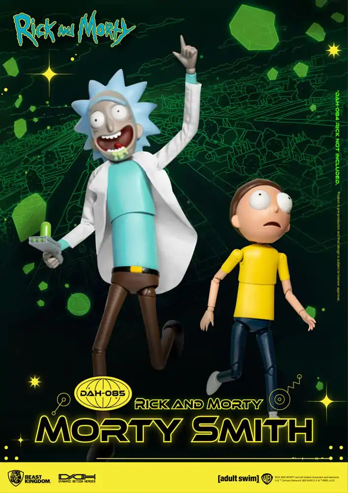 Rick and Morty Dynamic 8ction Heroes akcijska figura 1/9 Morty Smith 23 cm fotografija izdelka