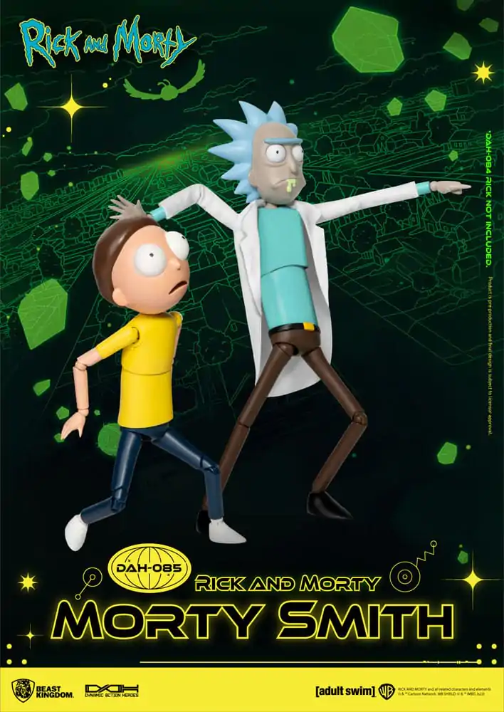 Rick and Morty Dynamic 8ction Heroes akcijska figura 1/9 Morty Smith 23 cm fotografija izdelka