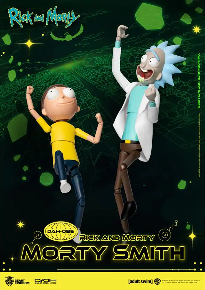 Rick and Morty Dynamic 8ction Heroes akcijska figura 1/9 Morty Smith 23 cm fotografija izdelka