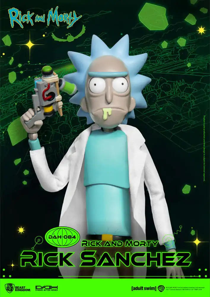 Rick and Morty Dinamični 8ction Heroes Akcijska Figura 1/9 Rick Sanchez 23 cm fotografija izdelka