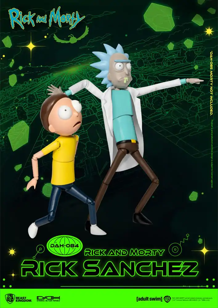 Rick and Morty Dinamični 8ction Heroes Akcijska Figura 1/9 Rick Sanchez 23 cm fotografija izdelka