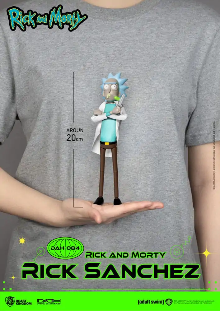 Rick and Morty Dinamični 8ction Heroes Akcijska Figura 1/9 Rick Sanchez 23 cm fotografija izdelka