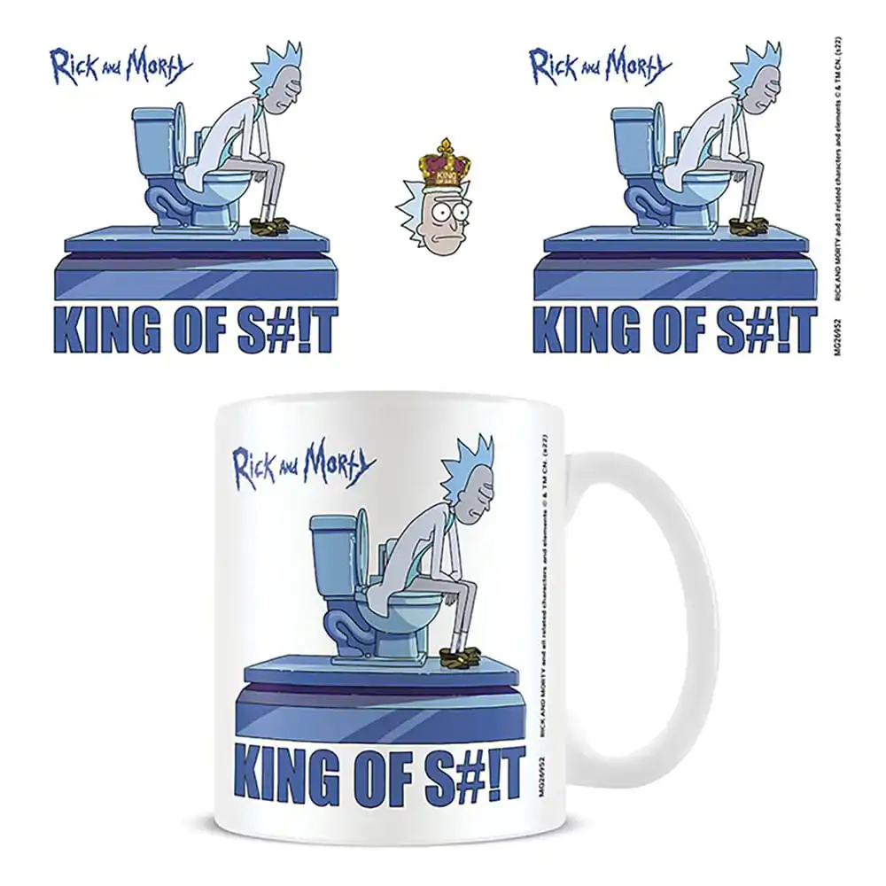 Rick and Morty *skodelica* King of Shit fotografija izdelka