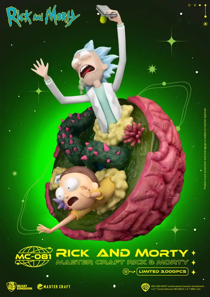 Rick and Morty Master Craft kip Rick and Morty 42 cm fotografija izdelka