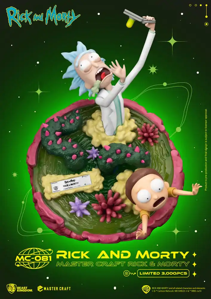 Rick and Morty Master Craft kip Rick and Morty 42 cm fotografija izdelka