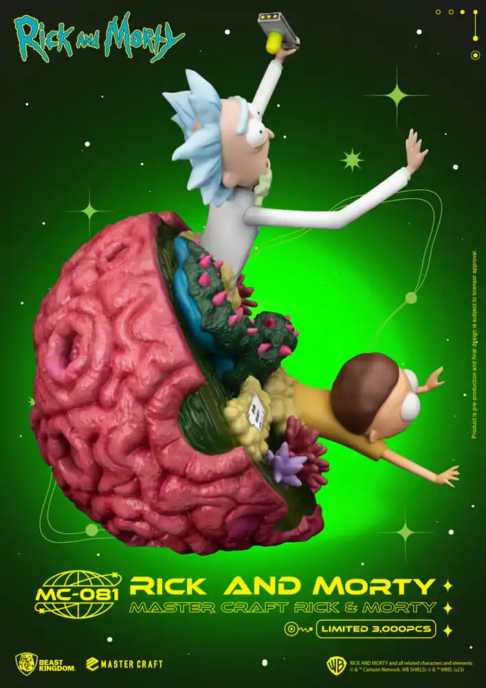 Rick and Morty Master Craft kip Rick and Morty 42 cm fotografija izdelka