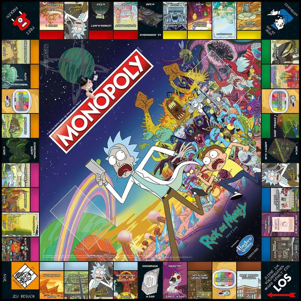 Rick and Morty družabna igra Monopoly *German Version* fotografija izdelka