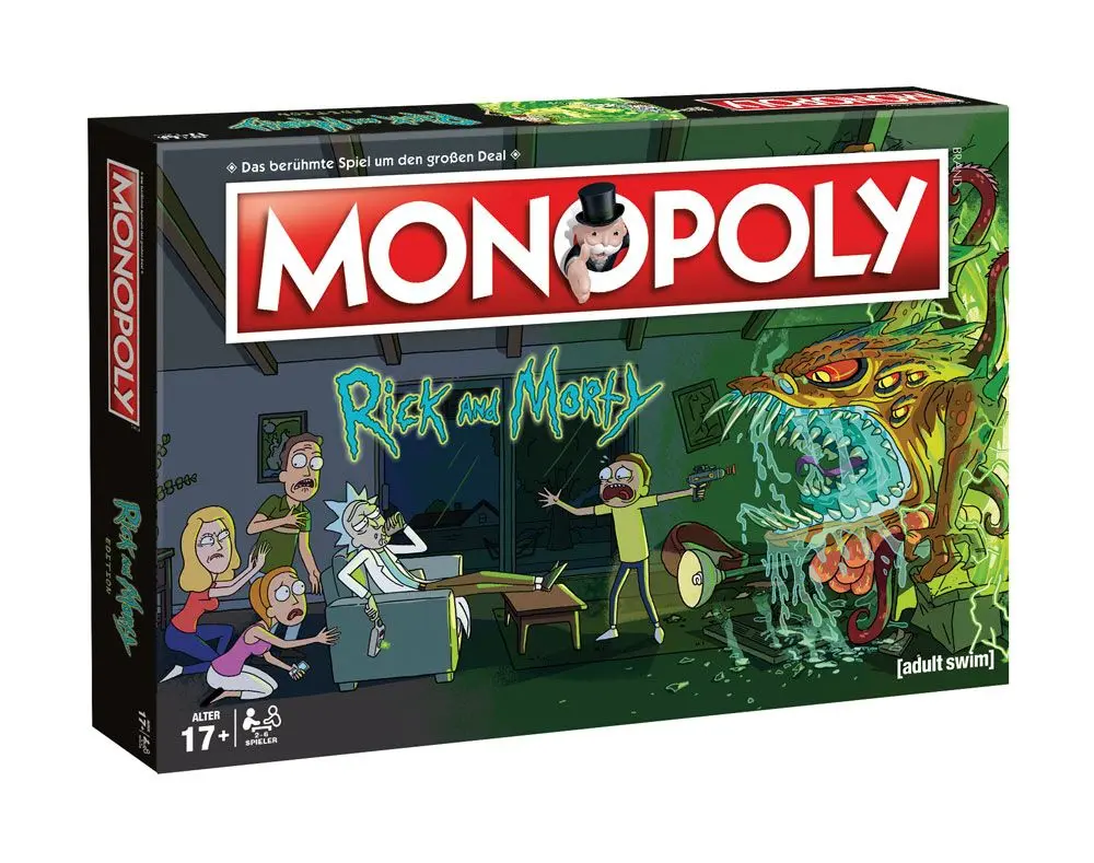 Rick and Morty družabna igra Monopoly *German Version* fotografija izdelka