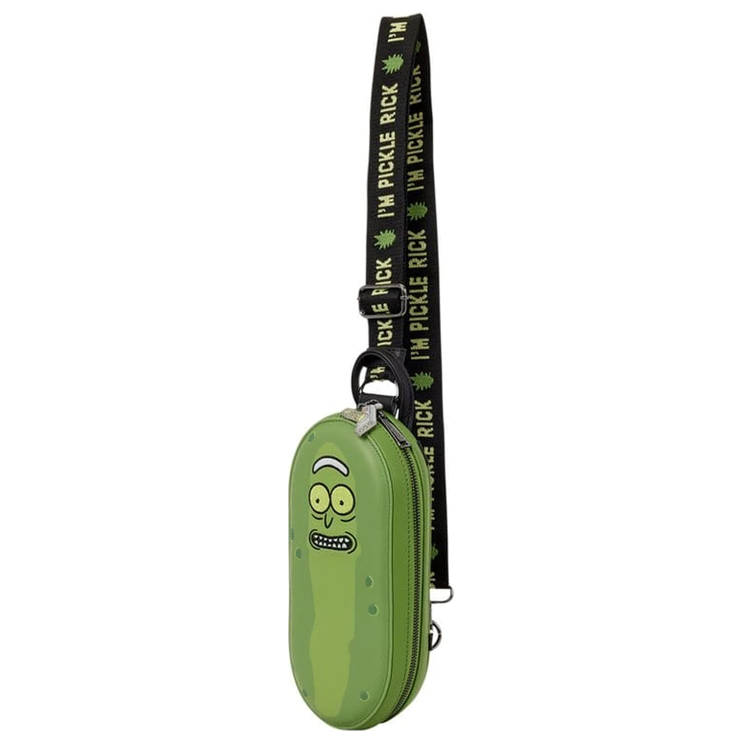 Rick and Morty by Loungefly Sling Bag Pickle Rick fotografija izdelka