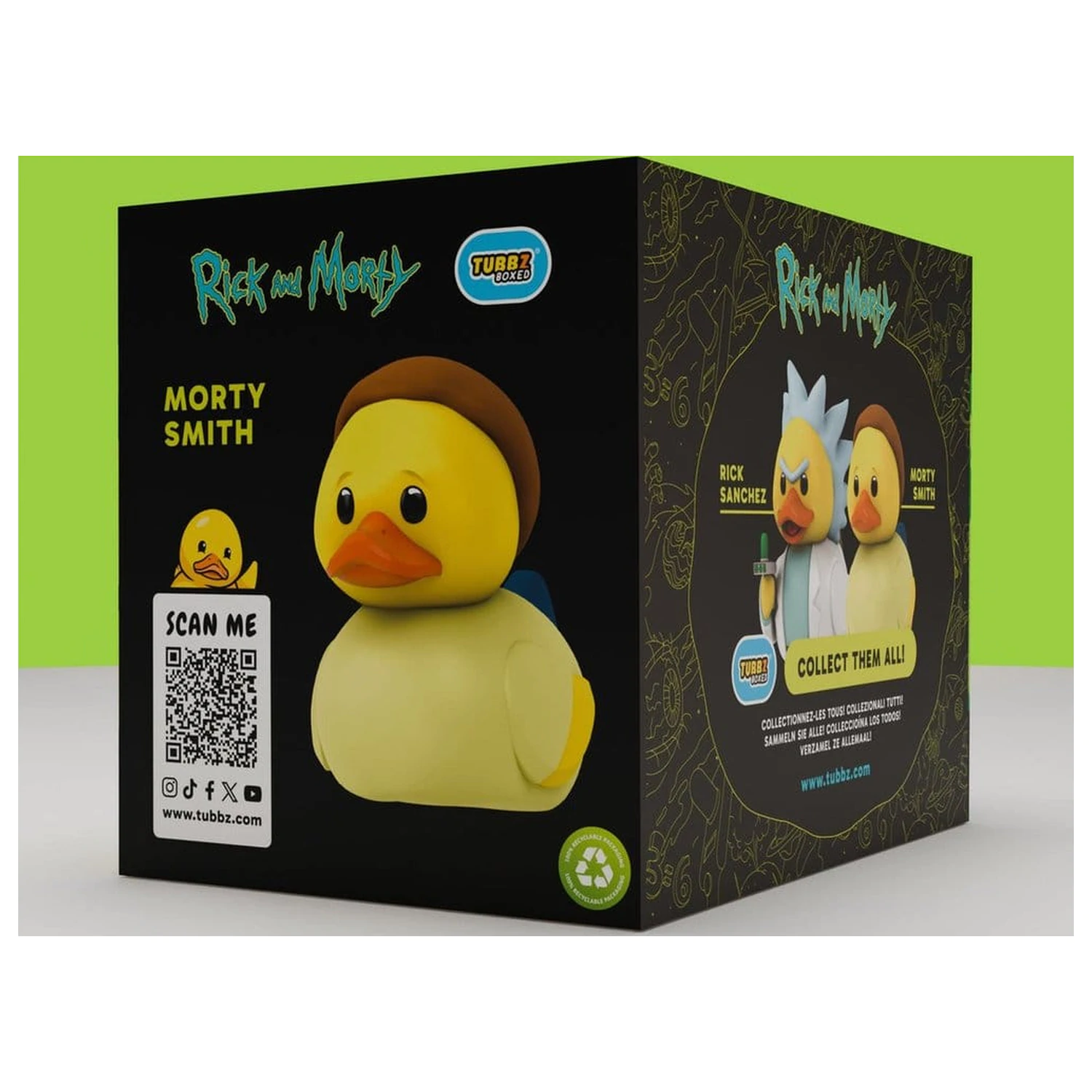 Rick and Morty Tubbz PVC figura Morty Boxed Edition 10 cm fotografija izdelka