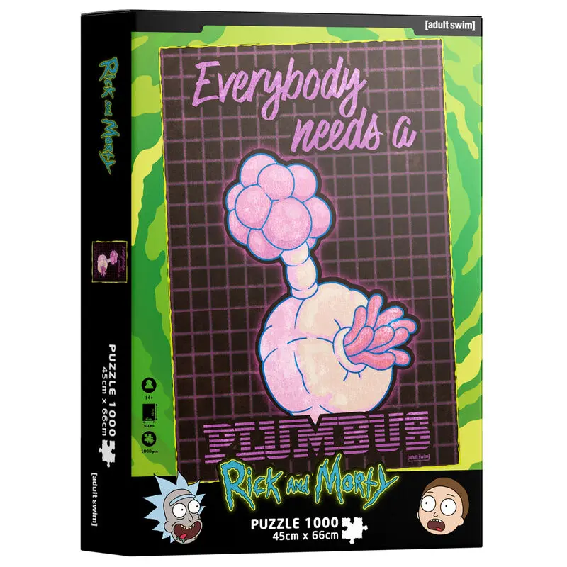 DC Comics Jigsaw Puzzle Plumbus (1000 kosov) fotografija izdelka