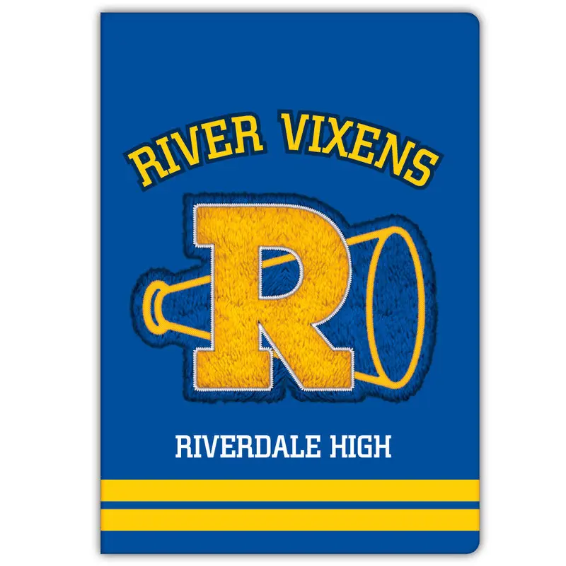 Riverdale Notebook A5 z logotipom River Vixens fotografija izdelka