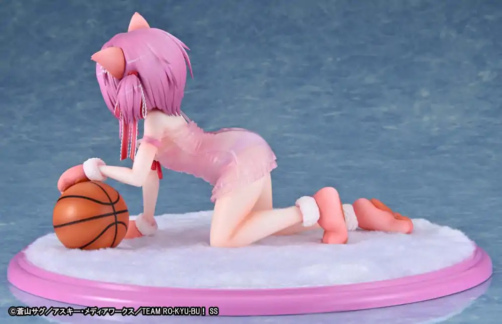 Ro-Kyu-Bu: Fast Break! PVC Kip 1/7 Tomoka Minato Kemomimi Lingerie Ver. 18 cm fotografija izdelka