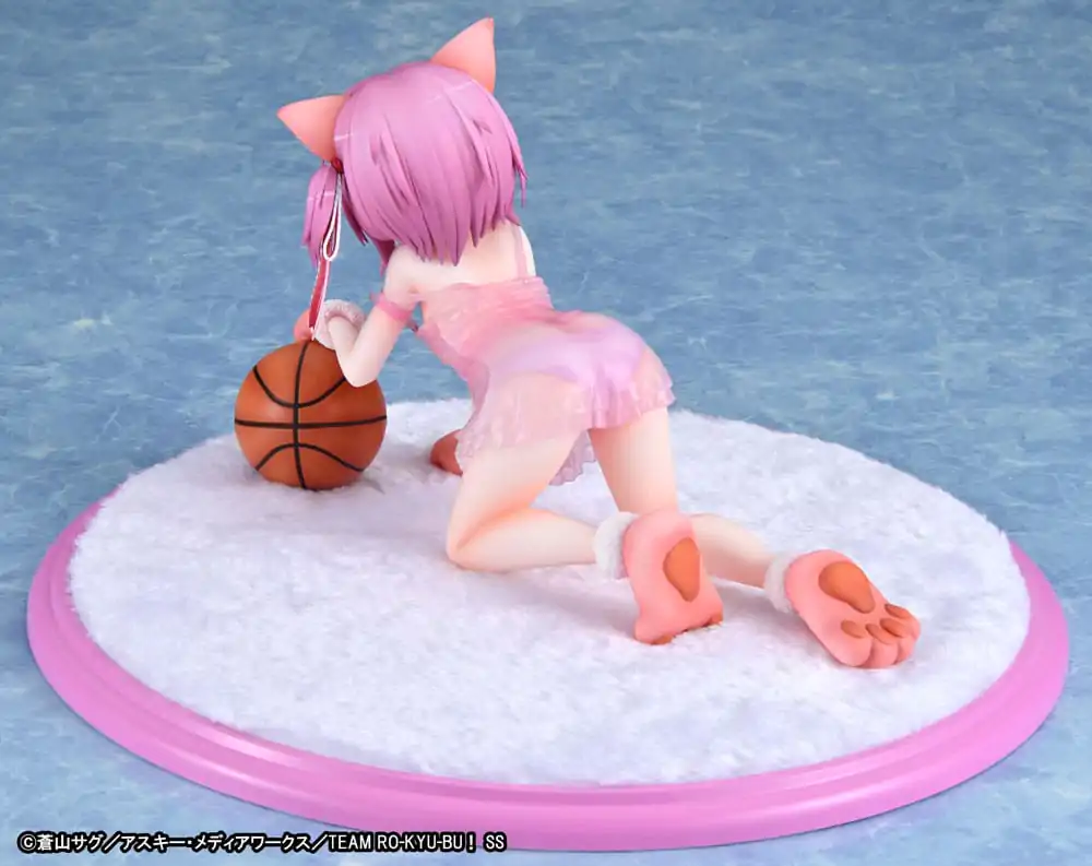 Ro-Kyu-Bu: Fast Break! PVC Kip 1/7 Tomoka Minato Kemomimi Lingerie Ver. 18 cm fotografija izdelka