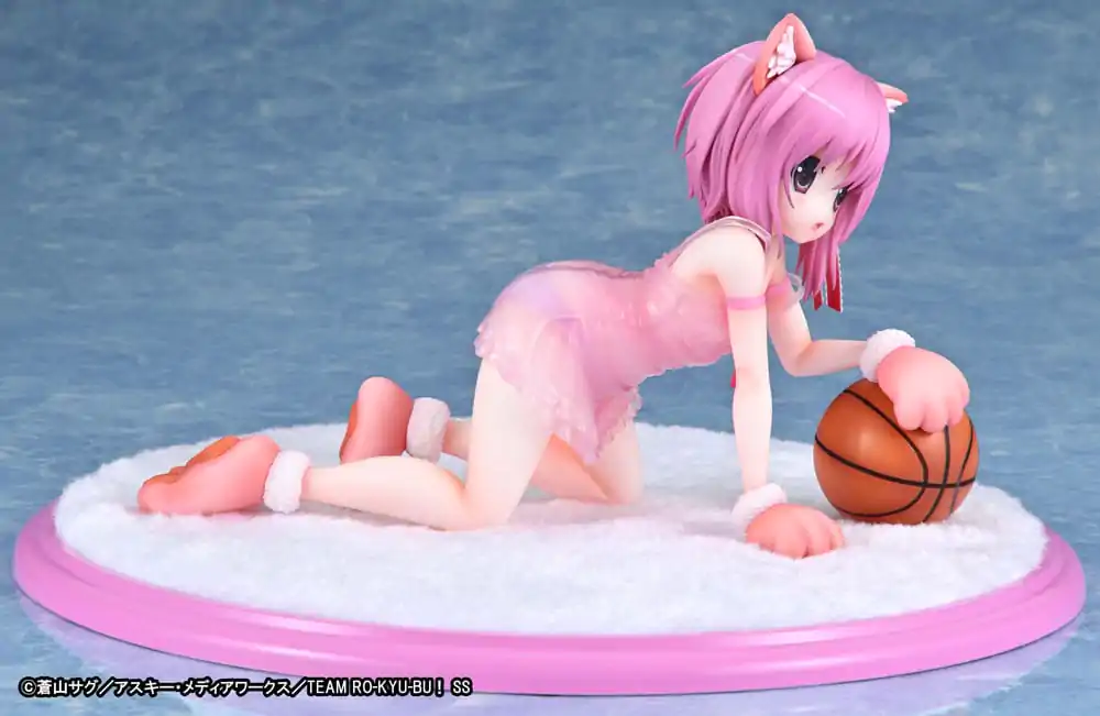 Ro-Kyu-Bu: Fast Break! PVC Kip 1/7 Tomoka Minato Kemomimi Lingerie Ver. 18 cm fotografija izdelka