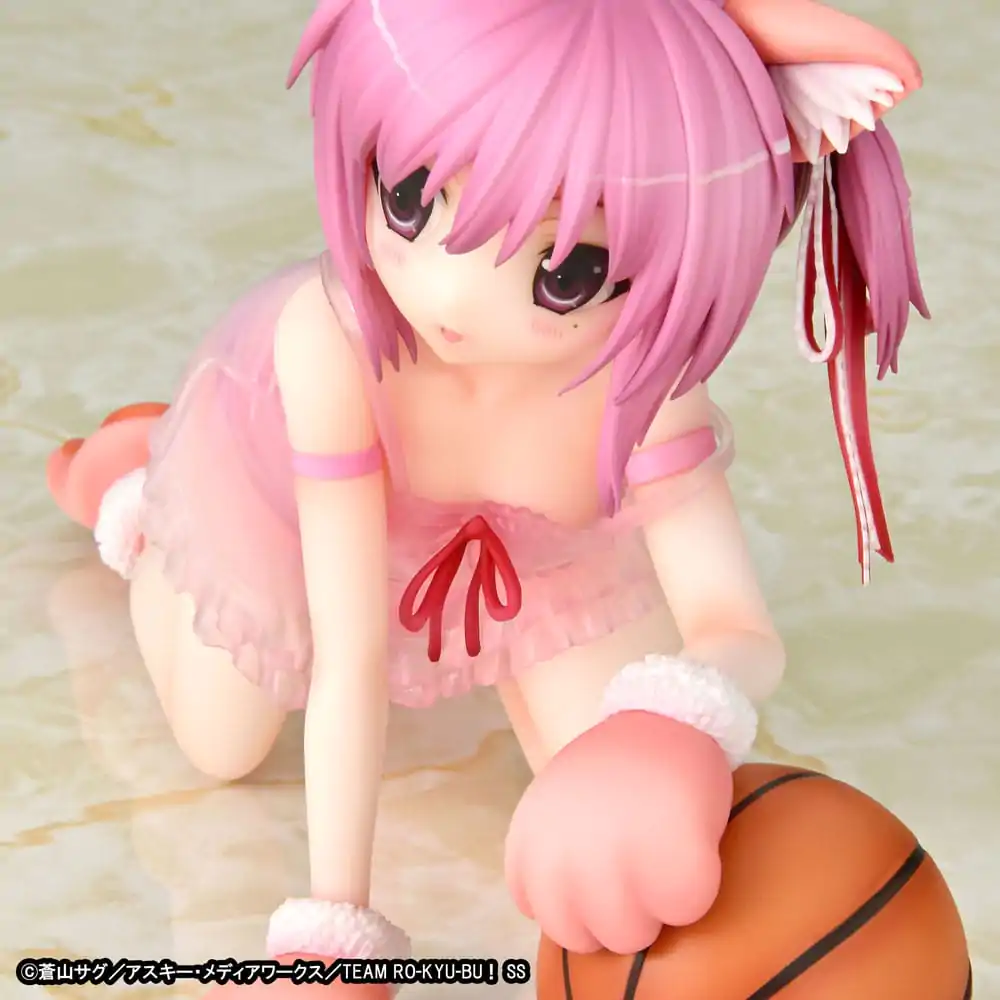 Ro-Kyu-Bu: Fast Break! PVC Kip 1/7 Tomoka Minato Kemomimi Lingerie Ver. 18 cm fotografija izdelka