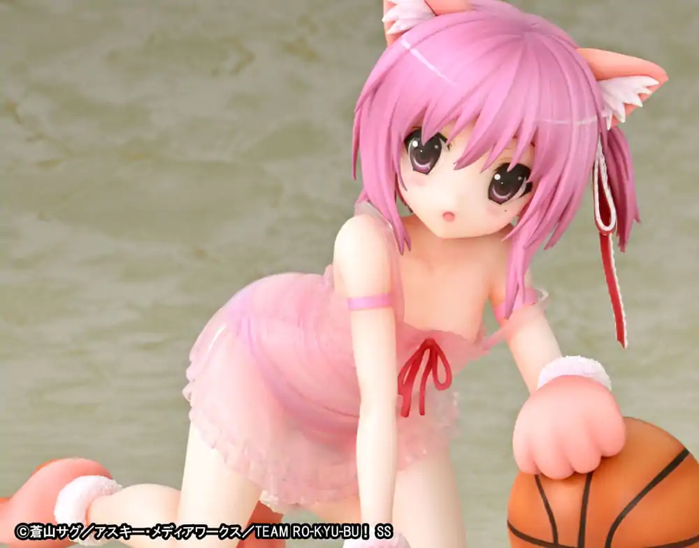 Ro-Kyu-Bu: Fast Break! PVC Kip 1/7 Tomoka Minato Kemomimi Lingerie Ver. 18 cm fotografija izdelka