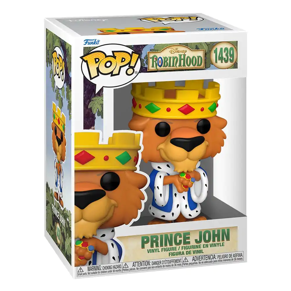 Robin Hood POP! Disney Vinyl Figurica Princ John 9 cm fotografija izdelka