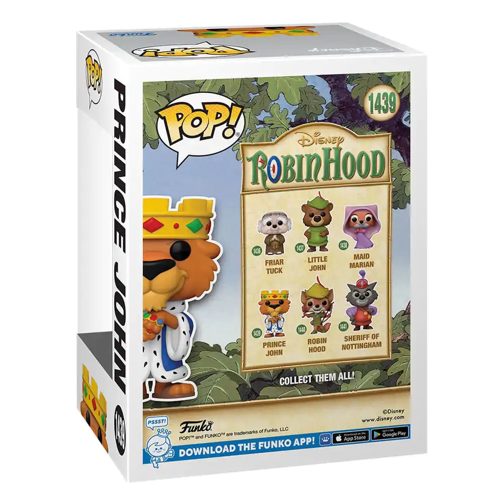 Robin Hood POP! Disney Vinyl Figurica Princ John 9 cm fotografija izdelka