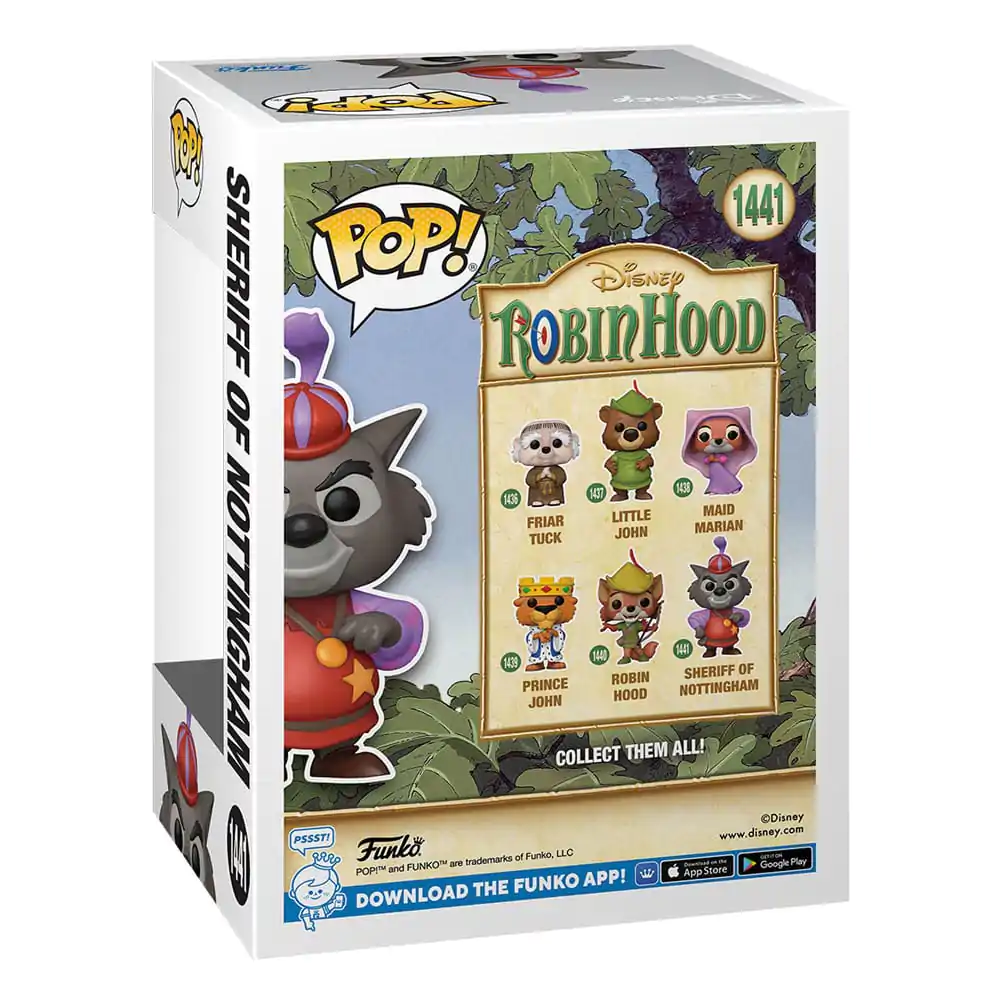 Robin Hood POP! Disney Vinyl Figurica Šerif Nottinghama 9 cm fotografija izdelka